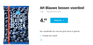 blauwe bessen diepvries blauwe bessen diepvries