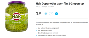 hak doperwten hak doperwten