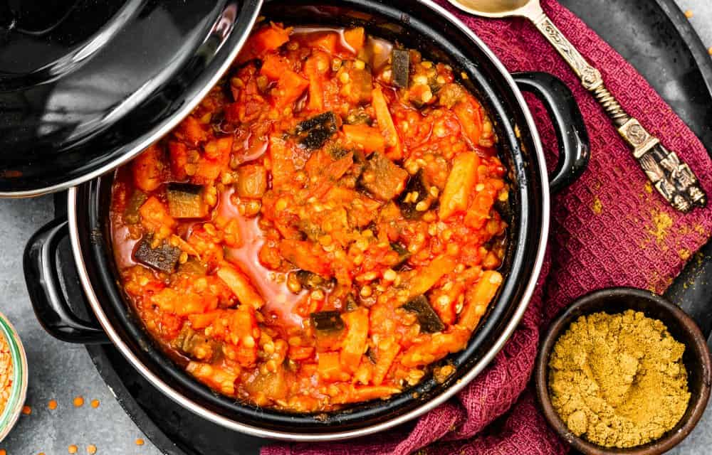 Stoofpot met linzen en zoete aardappel 003 1000x640